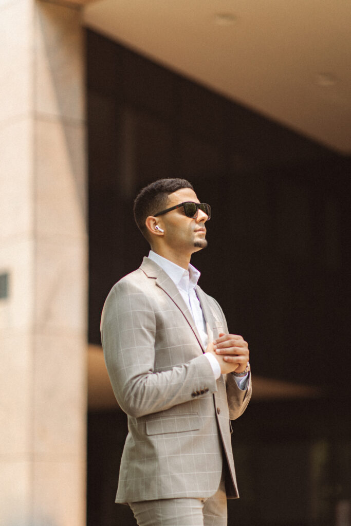 financial advisor in a professional setting.