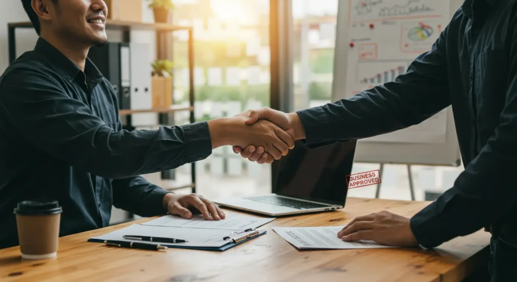 Business term loan application process explained visually for entrepreneurs